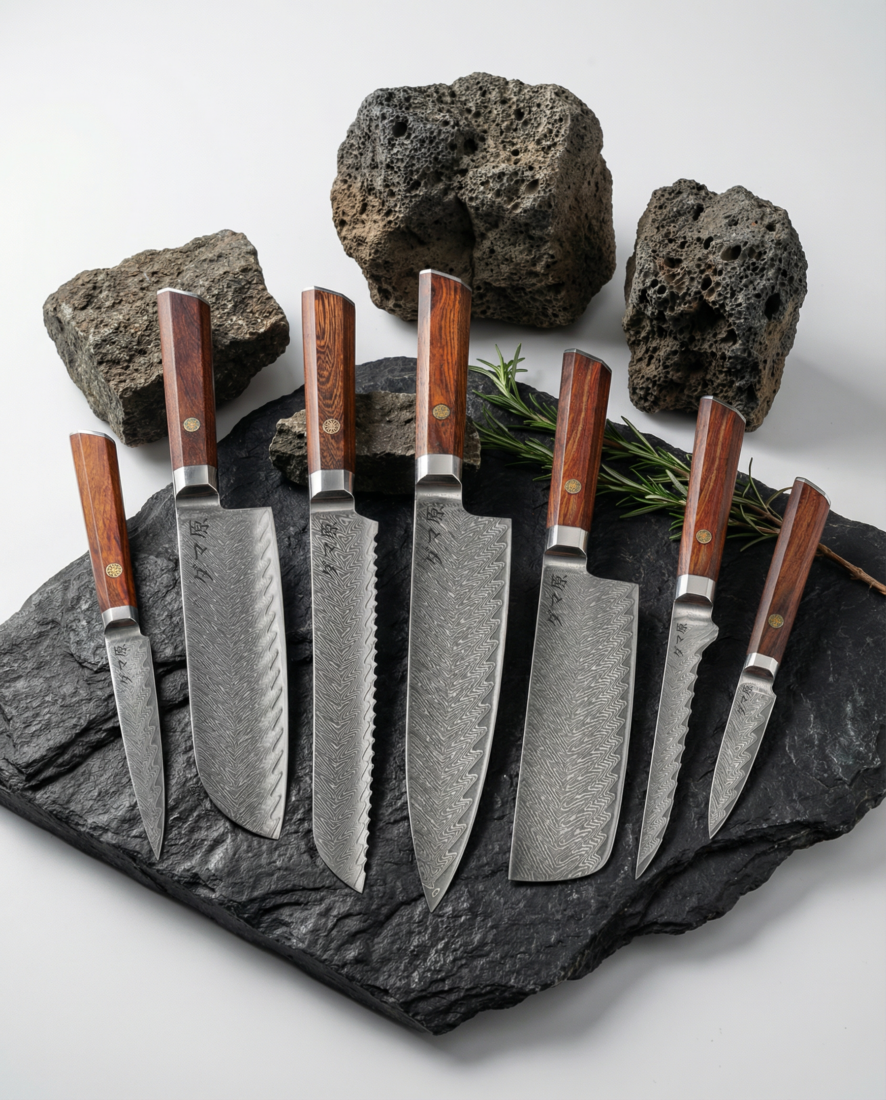 Origin 7-Piece Knife Set – Kurohana Series
