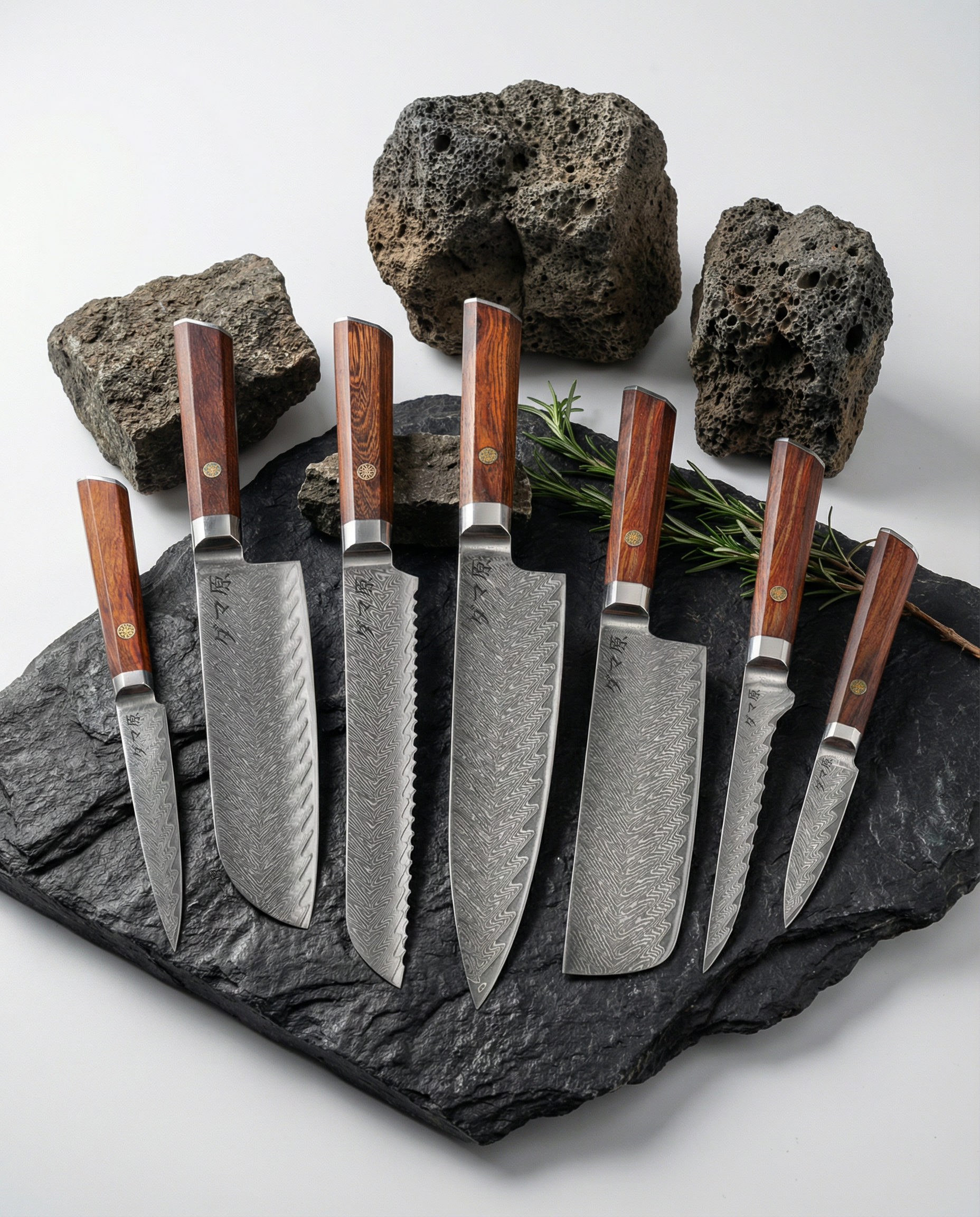 Origin 7-Piece Knife Set – Kurohana Series