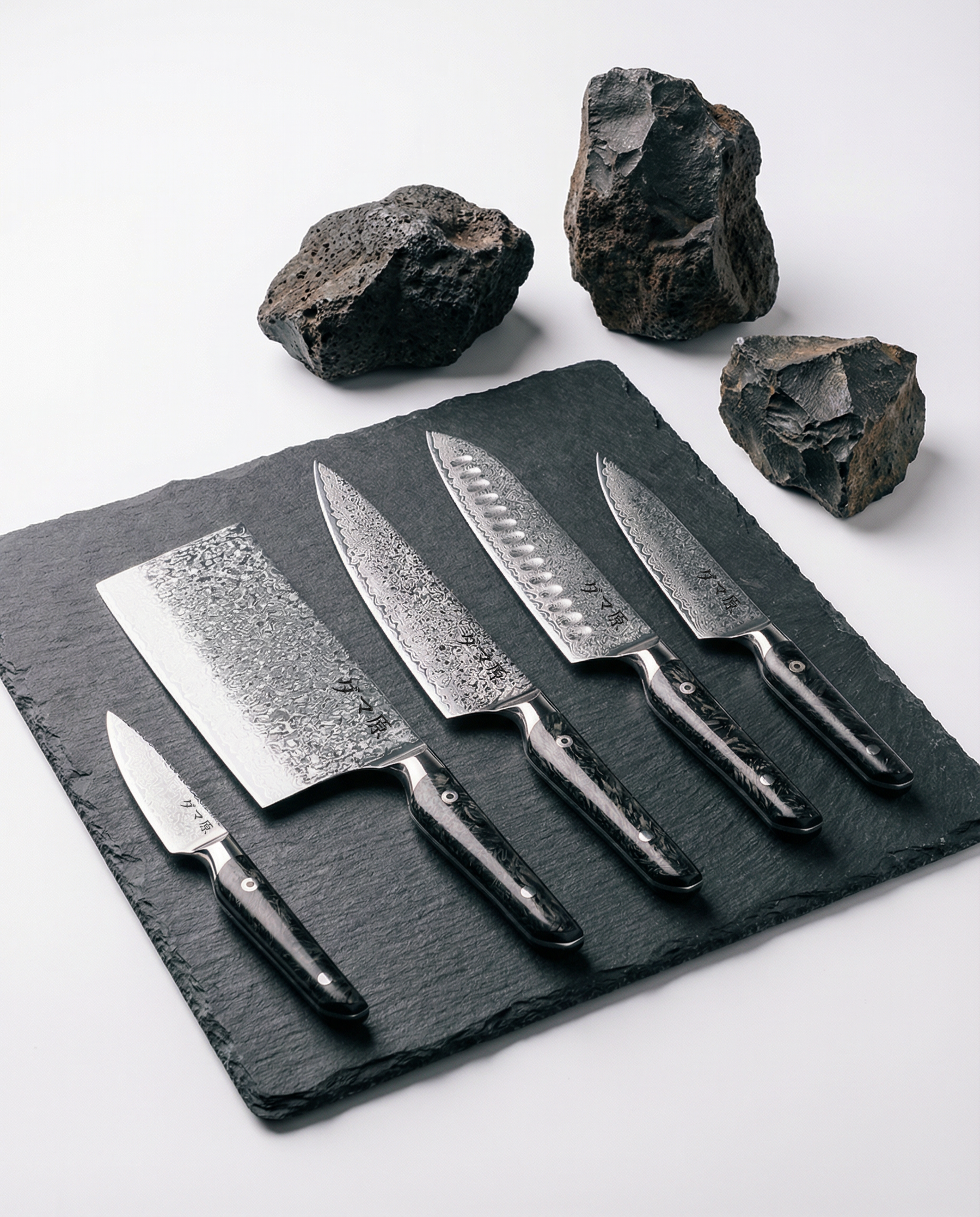 Ascension 5-Piece Knife Set - Miyamoto Series