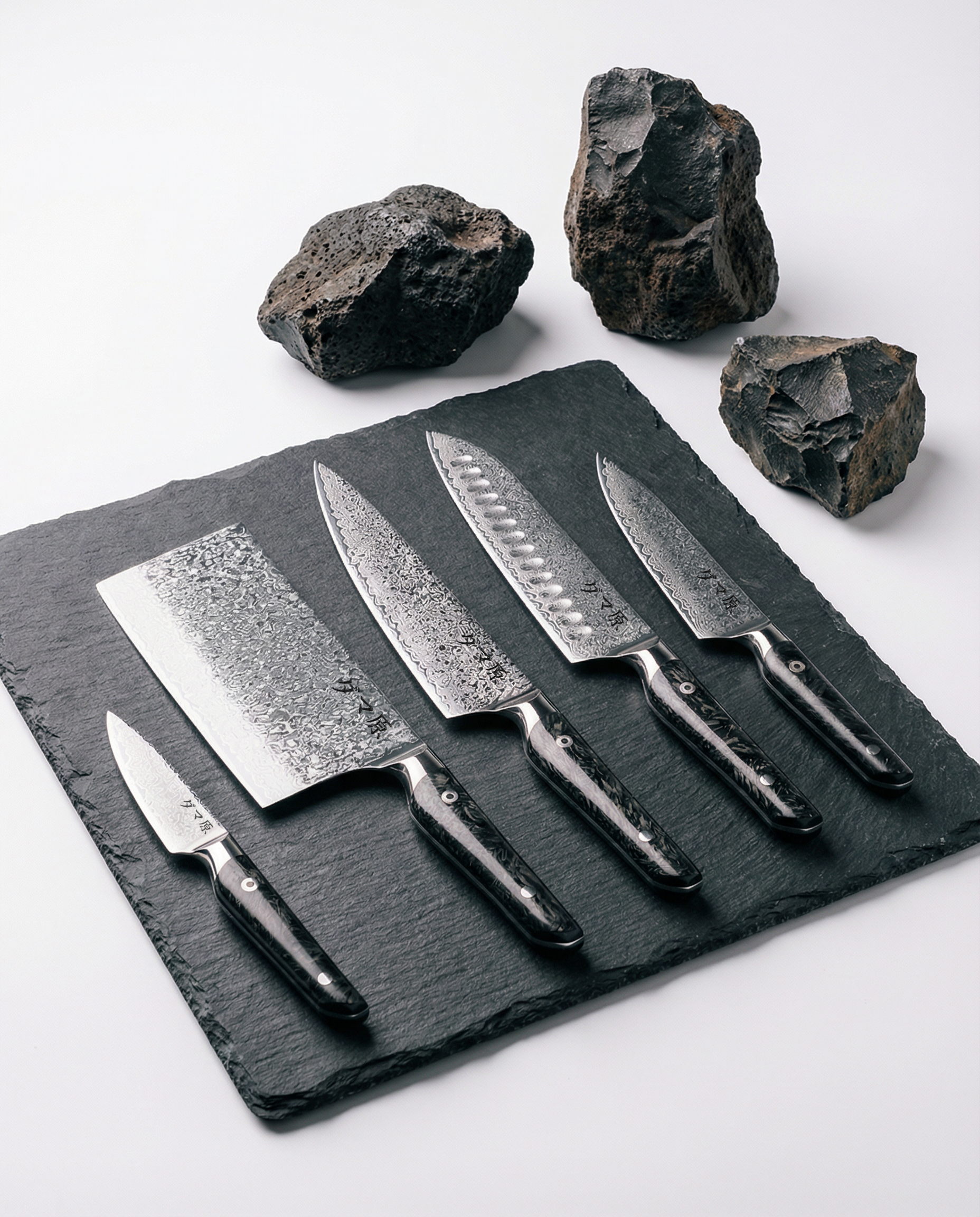 Ascension 5-Piece Knife Set - Miyamoto Series
