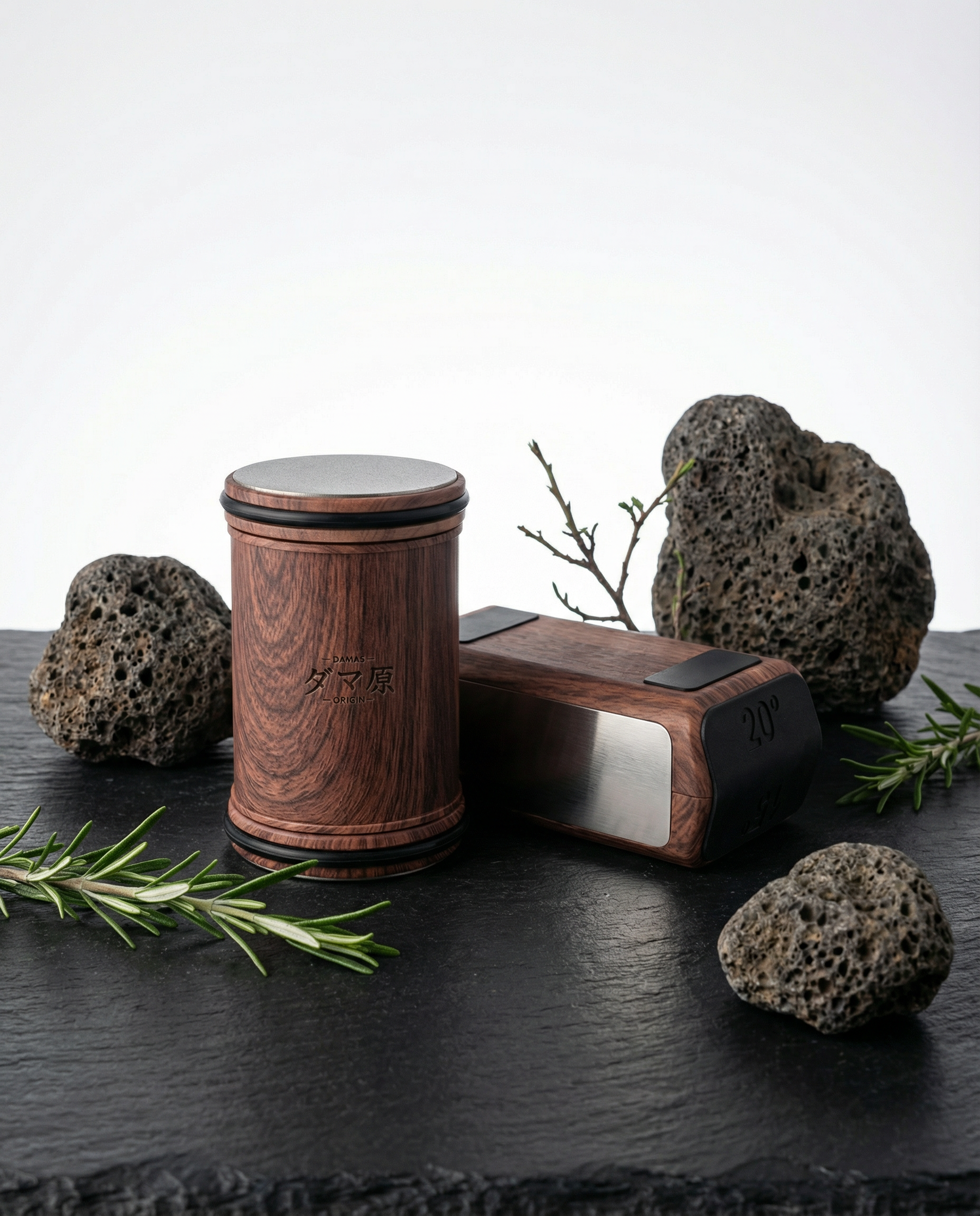 Magnetic Rolling Knife Sharpener - Walnut